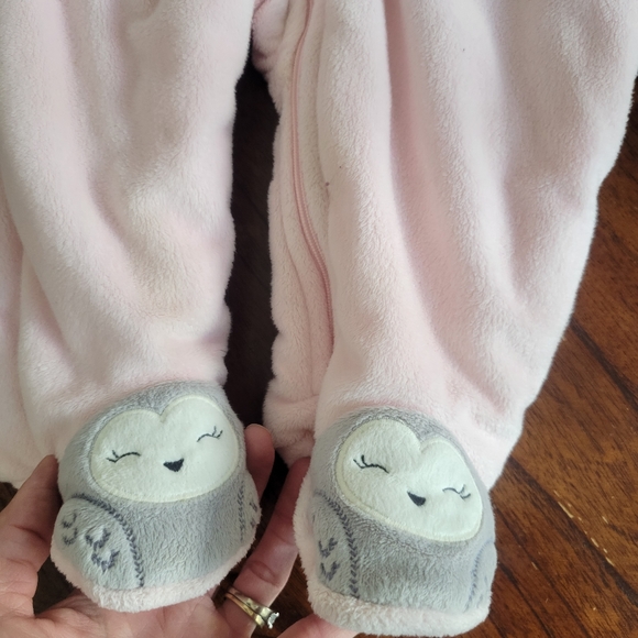 Carters One-Piece Jumpsuit Pink Size Size 6 Months Zipper - Picture 2 of 8